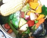 Foto del paso 3 de la receta: Calditos de verdura caseros...🍅🍆🥕🌶🌽🌳🌿🍃