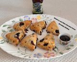 A picture of step 13 of Blueberry and White Chocolate Scones.