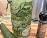 Foto del paso 2 de la receta: Pepinos encurtidos en vinagre agridulces 🥒 - Ideales para hamburguesas