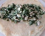 Foto del paso 4 de la receta: Panqueques rellenos con acelga y salsa bechamel