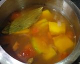 A picture of step 2 of Pumpkin Soup.