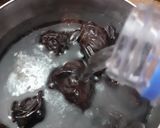 A picture of step 1 of Imli aloo bukhara sharbat Tamarind and plum drink.