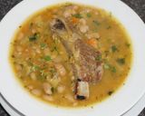 A picture of step 5 of Tortola bean soup with pork ribs.