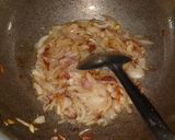 A picture of step 2 of Aloo chicken.