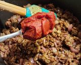 A picture of step 4 of Savory Sausage Tomato Pasta Recipe.