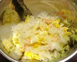 A picture of step 7 of Egg Salad Sandwich with Avocado and Shrimp.
