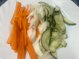Makis de atún y verduras