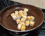 A picture of step 1 of Paneer Salad..