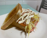 Foto del paso 7 de la receta: Sándwich 🍳 🍞 vegetal 🍅 🥬