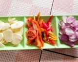 Foto langkah ke 2 dari resep Tumis kacang panjang tempe gembus.