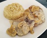 Foto del paso 4 de la receta: Filete de bonito en salsa de champiñones