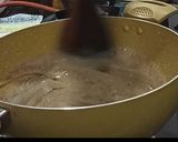 A picture of step 1 of Milkmaid chocolate shorts.
