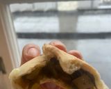 A picture of step 9 of Swiss Chard Fatayer/pies.