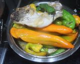 Foto del paso 6 de la receta: Contramuslos de pollo con pimientos italiamos
