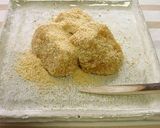 A picture of step 6 of Kinako (Toasted Soy Bean Flour) Made with Soybeans Leftover From Setsubun + Kinako Mochi.