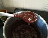 A picture of step 3 of Garam masala chocolate pudding.