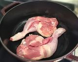 A picture of step 3 of Easy Pan-Roasted Chicken in a Frying Pan.