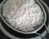 A picture of step 1 of Sekihan Made in a Rice Cooker.