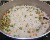 A picture of step 7 of GROUND RICE PULAO.