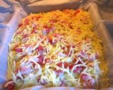 A picture of step 11 of Zwiebelkuchen -- Savory Onion Cake for Autumn.