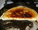 A picture of step 4 of Cast Iron Breakfast Quesadillas for Two.