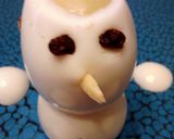 A picture of step 13 of Hard Boiled Egg Snowman * Christmas *.