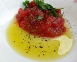 A picture of step 4 of Pan Con Tomato (SPANISH APPETIZER).