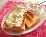 A picture of step 2 of Simply Made ✿ Salted Yogurt Toast.