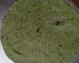 A picture of step 1 of Methi net Paratha.