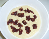 A picture of step 3 of Tofu Cake with Walnuts and An (Sweet Bean Paste).
