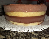 Foto del paso 12 de la receta: Torta de mousse de chocolate y mousse de dulce de leche