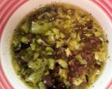 A picture of step 4 of Roasted Cauliflower with Kalamata & Artichoke Vinaigrette.