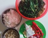 Foto langkah ke 1 dari resep Buntil daun pepaya.