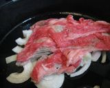A picture of step 4 of Sukiyaki and Warishita (Sukiyaki Sauce).