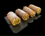 Foto del passaggio 7 della ricetta Cannoli di pasta fillo con crema alle Mandorle