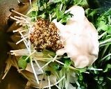 A picture of step 4 of Asian Pear and Daikon Radish Sprout Salad.
