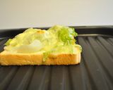 A picture of step 3 of Full of Lettuce Cheese Toast.