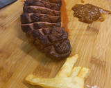 Foto del paso 6 de la receta: Magret de pato con salsa de naranja y patatas fritas