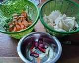 Foto langkah ke 1 dari resep Tumis jamur tiram, buncis, wortel.