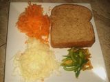 Cheesy Veggie Sandwich
