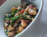 Foto langkah ke 3 dari resep Tumis cumi asin cabe ijo.