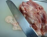 A picture of step 1 of 'Zangi' Chicken Karaage.