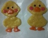 A picture of step 7 of Witzy (from Suzy's Zoo) Cookies.