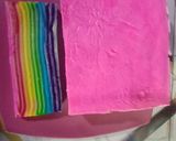 Foto langkah ke 10 dari resep Kue Lapis Pepe Rainbow.