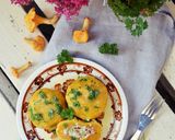 Knedle dyniowe z kurkami i ricottą krok przepisu 3 zdjęcie