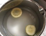 صورة لخطوة 4 من وصفة بسبوسة بنكهة الليمون و كريمة البرتقال 🍋🍊