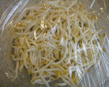 A picture of step 1 of Crispy Bean Sprouts with Yuzu Pepper Paste.