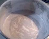 A picture of step 2 of Slightly Sweetened Chocolate Gateau.