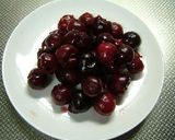 A picture of step 1 of Chocolate Blancmange with Cherry Sauce.