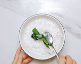 Foto langkah ke 1 dari resep Apem Kukus Tape Pandan Wijen.
